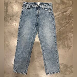 PAIGE Noella Straight Leg Jeans - Light Blue